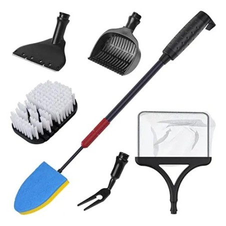 Kit de limpieza para acuario 6 en 1