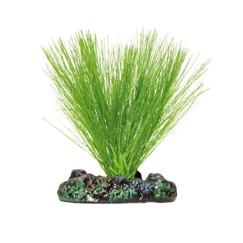 Planta artificial para acuario – Modelo tropical verde