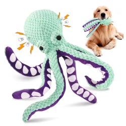 Peluche con sonido en forma de pulpo