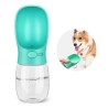 Botella portátil con bebedero para perros