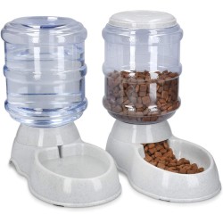 Dispensador automático de comida y agua