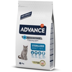 Pienso seco para gatos esterilizados - 3 Kg