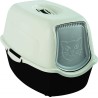 Arenero cerrado para gatos – Con puerta abatible y filtro