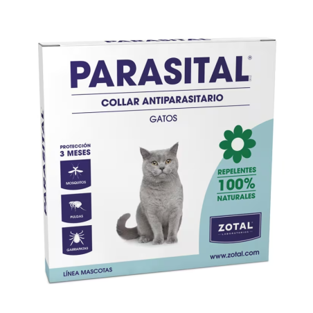 Collar antiparasitario para gatos