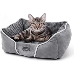 Cama suave para gatos