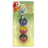 Pelotas con cascabel para pájaros – Set de 3 unidades