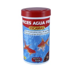 Alimento en escamas para peces de agua fría - 50g